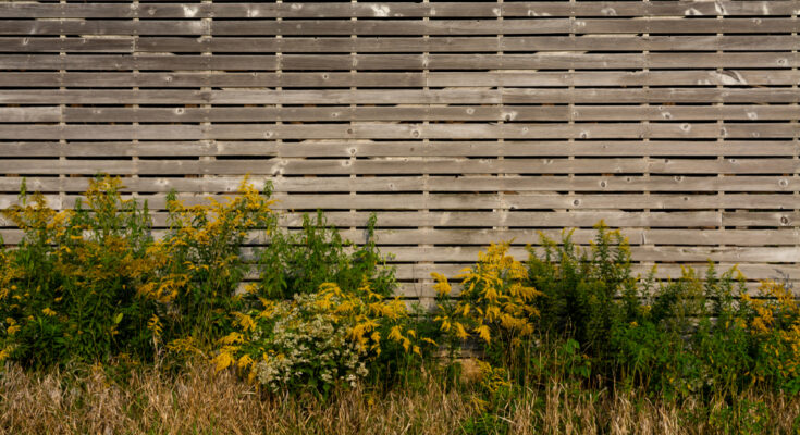 sheet metal fence