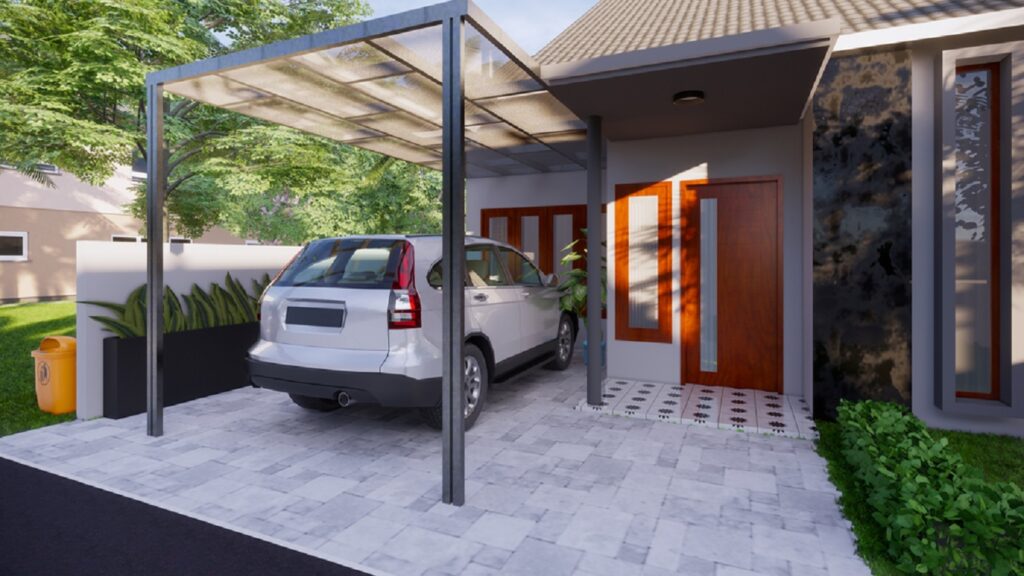 Metal Carport Cabin